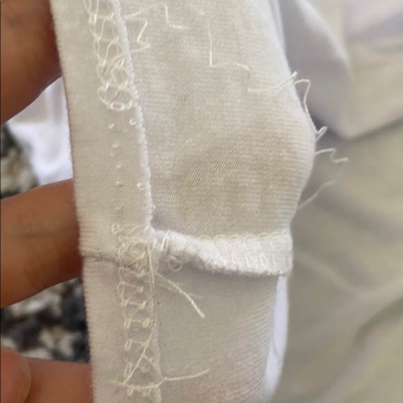 Cropped white tee - Picture 4 of 4